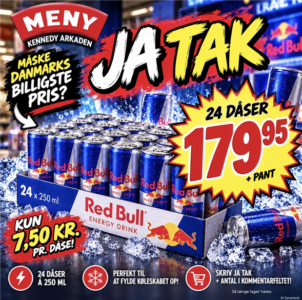 Redbull 24 dåser